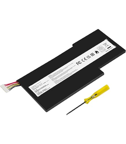 Amazon.com: Hubei BTY-M6J BTY-U6J Laptop Battery Replacement for